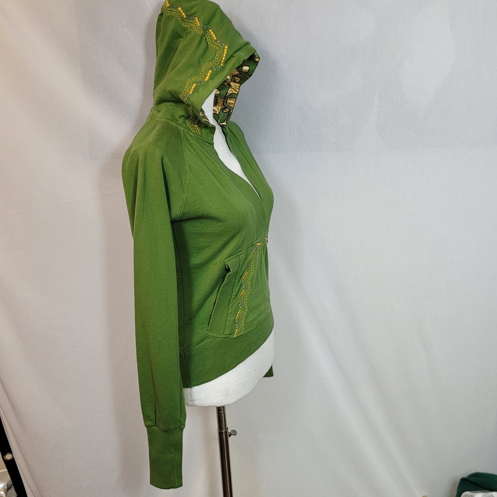 Soul Of Fashion Green Hoodie Size Small - Picture 13 of 16